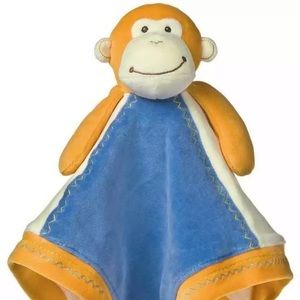 Monkey Lovey Security Blanket baby Earthmates